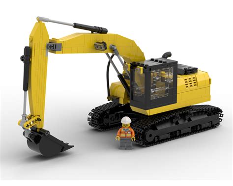 lego moc mini excavator